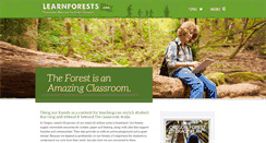 Desktop Screenshot of learnforests.org